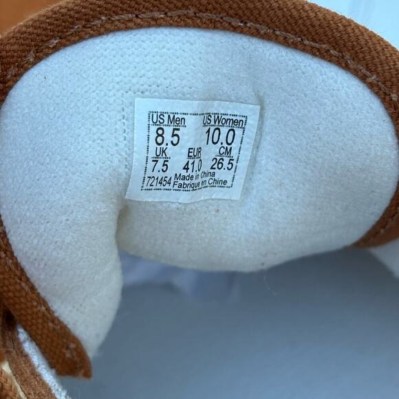 NWT Vans Vault Old Skool Giraffe Skate Shoe Sneaker Mens Size 8.5 Womens Size 10 - Picture 8 of 9